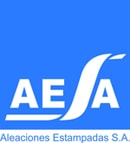 Logo Aesa Forja de aluminio en México